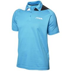 Stiga Polo Pacific Vivid Blue/Zwart/Wit