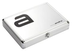 Andro Alu Case Alpha Silver