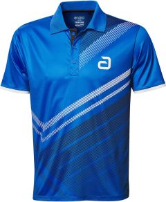 Andro Shirt Liska Blauw/Zwart