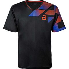 Andro Shirt Benzon Zwart/Rood