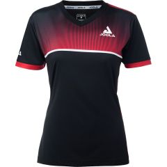 Joola Shirt Edge Lady Zwart/Rood