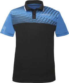 Donic Polo Makroflex (cotton) Diva Blauw/Zwart