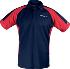 Tibhar Shirt Mundo Navy/Rood