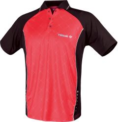 Tibhar Shirt Pulse Rood/Zwart