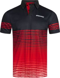 Donic Shirt Libra Zwart/Rood