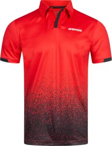 Donic Shirt Splash Rood/Zwart