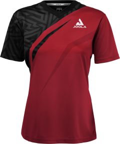 Joola Shirt Synergy Lady Rood/Zwart