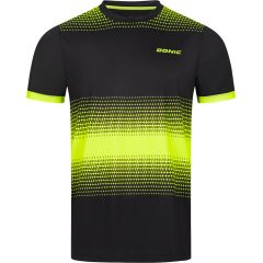 Donic T-Shirt Bound Zwart/Geel