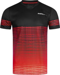 Donic T-Shirt Tropic Zwart/Rood