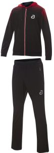 Andro Trainingspak Salivan Zwart/Rood