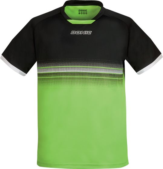 Schijn vee piloot Donic T-Shirt Traxion Zwart/Lime Groen | Dandoy Sports