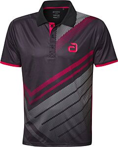 Andro Shirt Liska Zwart/Rood