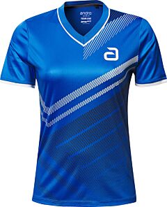 Andro Shirt Liska Women Blauw/Zwart