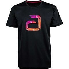 Andro T-Shirt Chingo Zwart/Purple/Oranje