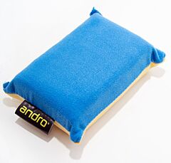 Andro Rubber cleaning sponge Blue (cotton leather / microfiber)