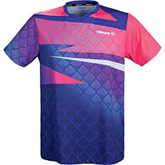 Tibhar TT-Shirt Corner Blauw/Roze