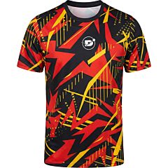 Dandoy T-Shirt Flash Rood/Geel