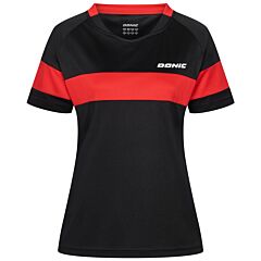 Donic Shirt Nitro Lady Zwart/Rood