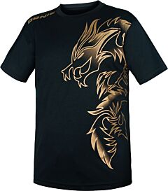 Donic T-Shirt Dragon Zwart/Gold