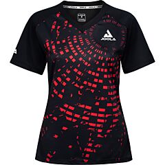 Joola Shirt Centrela Lady Zwart/Rood