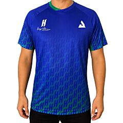 Joola Shirt Hugo Calderano Monogram Crossover Blauw/Groen