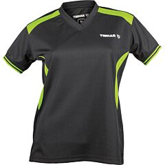 Tibhar Shirt Kosmos Lady Zwart/Groen