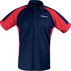 Tibhar Shirt Mundo Navy/Rood