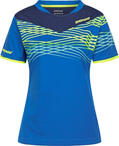 Donic Shirt Clash Lady Royalblauw/Marine