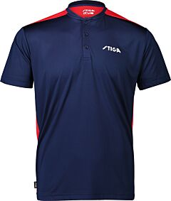 Stiga Shirt Club Marine/Rood