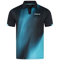 Donic Shirt Fire Zwart/Blauw