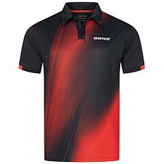 Donic Shirt Fire Zwart/Rood