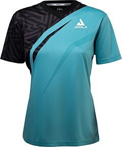 Joola Shirt Synergy Lady Turquoise/Zwart