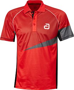 Andro Shirt Tilston Rood/Zwart