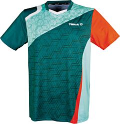 Tibhar TT-Shirt Sol Petrol/Oranje