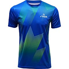 Stiga T-Shirt Pro Royal Blauw/Groen