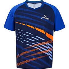 Stiga Shirt Pluton Dark Blauw/Oranje
