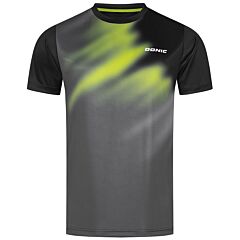 Donic T-Shirt Furious Zwart/Lime