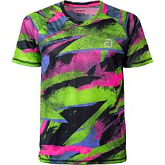 Andro T-Shirt Likya Graffiti/Groen