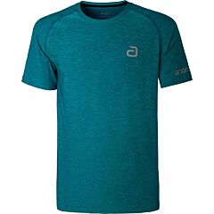 Andro T-Shirt Melange Alpha Groen/Blauw