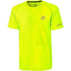 Andro T-Shirt Melange Alpha Neon Geel