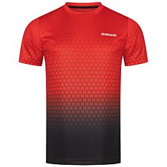 Donic T-Shirt Scorpion Rood/Zwart