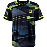 Andro Shirt Sangai Zwart/Geel