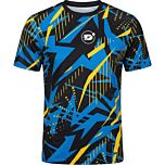 Dandoy T-Shirt Flash Blauw/Geel