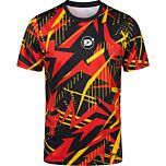 Dandoy T-Shirt Flash Rood/Geel