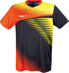 Tibhar TT-Shirt Azur Orange/Zwart