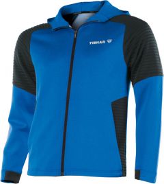 Tibhar Pro Hoodie Blauw/Zwart