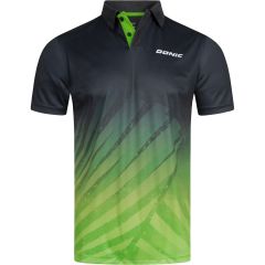 Donic Shirt Flow Zwart/Lime
