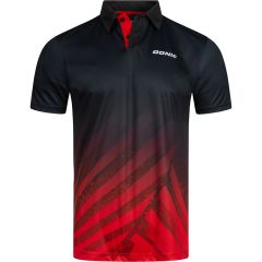 Donic Shirt Flow Zwart/Rood
