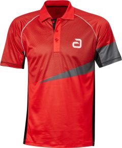 Andro Shirt Tilston Rood/Zwart