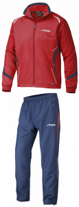 Stiga Trainingspak Elegance Rood/Marineblauw